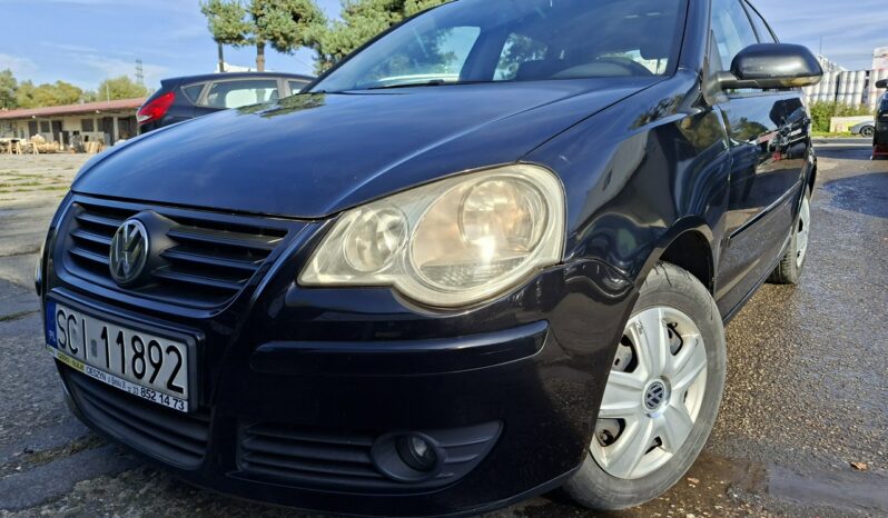 Volkswagen Polo Klimatronic, Ele. szyby, Ele. lusterka, 2 kpl. kół, Wspomaganie kier. IV FL (2005-2009) full