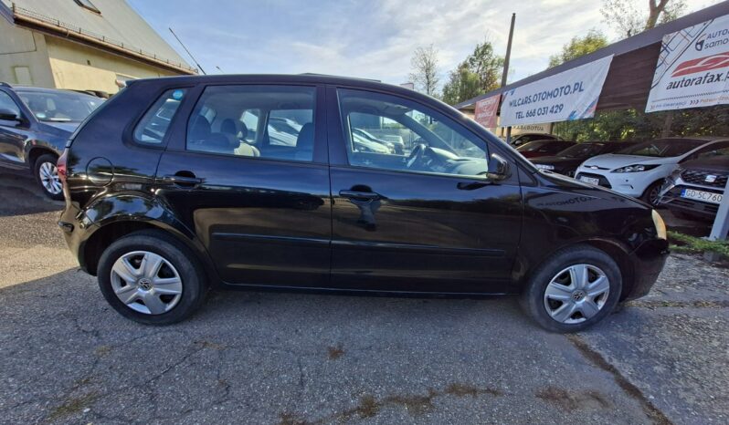 Volkswagen Polo Klimatronic, Ele. szyby, Ele. lusterka, 2 kpl. kół, Wspomaganie kier. IV FL (2005-2009) full