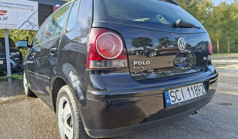 Volkswagen Polo Klimatronic, Ele. szyby, Ele. lusterka, 2 kpl. kół, Wspomaganie kier. IV FL (2005-2009) full