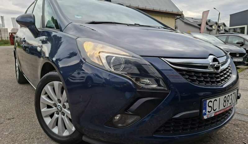 Opel Zafira Klimatronic 2-stref, Podgrz. fotele + kierownica, Bagażnik rowerowy C (2011-) full
