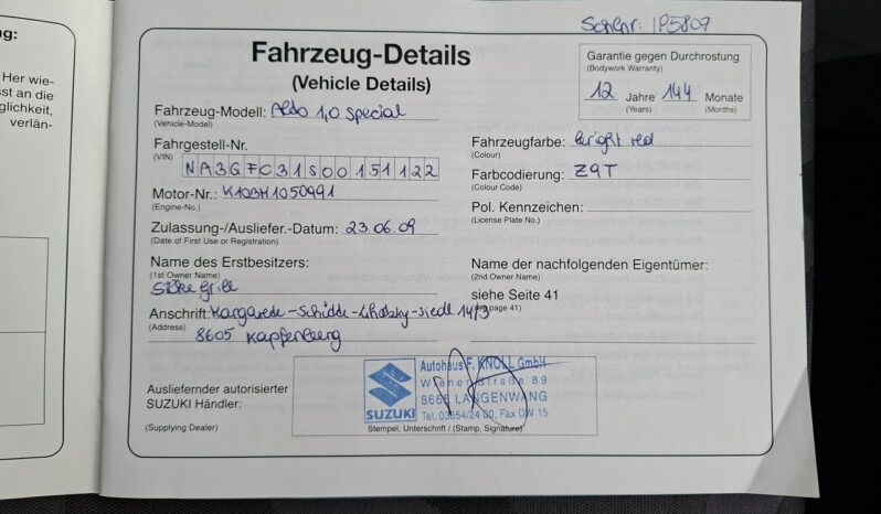 Suzuki Alto Klimatyzacja, Elektryczne szyby, Wspomaganie, 2 kpl. opon VII (2009-) full