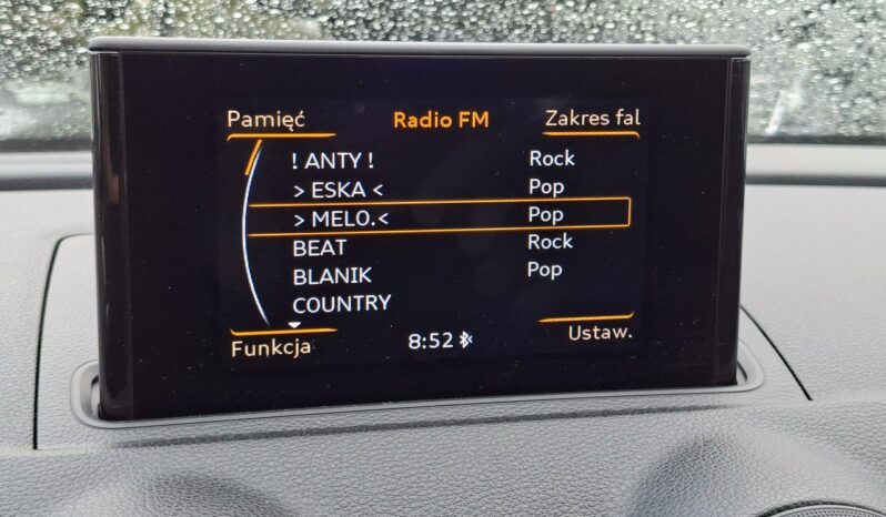 Audi A3 3-drzwiowe Klimatronic 2-stref, Podgrz. fotele, Navi, PDC, Bi-Xenon, Hak 8V (2012-) full