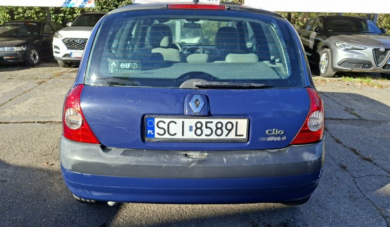 Renault Clio LPG, Klimatyzacja, Elektryczne szyby, Wpomaganie kierownicy II (1998-2012) full