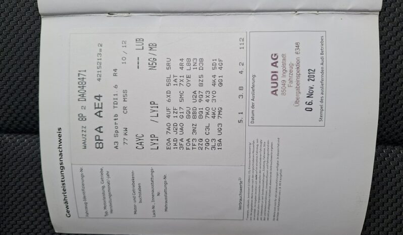 Audi A3 Sportback Klimatronic 2-stref, Tempomat, Podgrz. fotele, PDC, Podłokietnik 8P (2003-2012) full