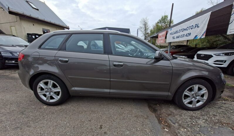 Audi A3 Sportback Klimatronic 2-stref, Tempomat, Podgrz. fotele, PDC, Podłokietnik 8P (2003-2012) full