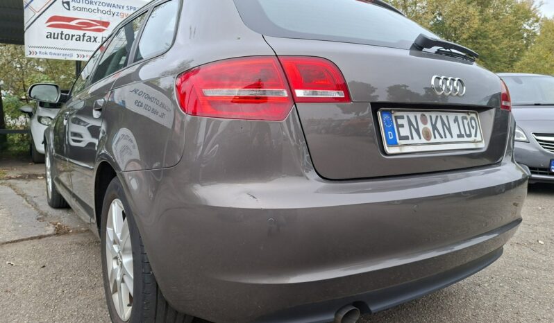 Audi A3 Sportback Klimatronic 2-stref, Tempomat, Podgrz. fotele, PDC, Podłokietnik 8P (2003-2012) full