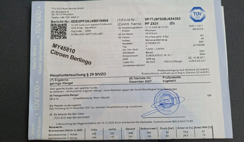 Citroen Berlingo Klimatronic 2-stref, Podgrz. fotele, Ele szyby, Ele lusterka, PDC II (2008-2018) full