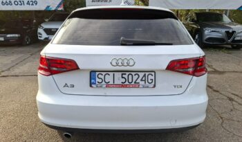Audi A3 Sportback Klimatronic 2-stref, Podgrz. fotele, Nawigacja, 2 kpl. kół 8V (2012-) full