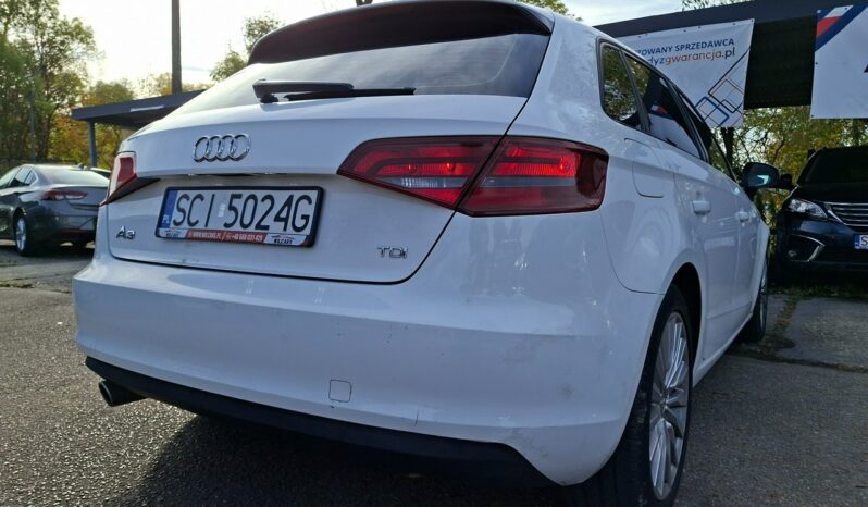 Audi A3 Sportback Klimatronic 2-stref, Podgrz. fotele, Nawigacja, 2 kpl. kół 8V (2012-) full