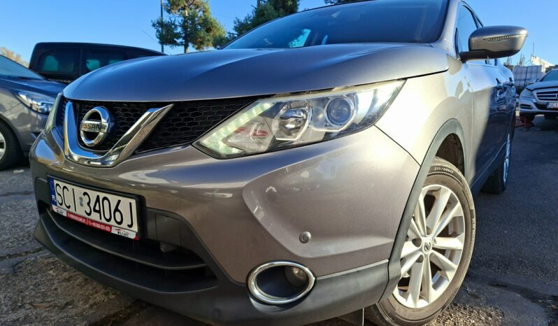 Nissan Qashqai Klimatronic 2-stref, Podgrz. fotele, PDC 2x, Navi, Kamera cofania II (2013-2021) full