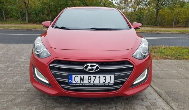 Hyundai i30 blue 1.6 GDI Passion full