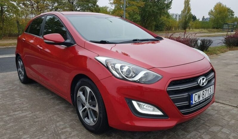 Hyundai i30 blue 1.6 GDI Passion full