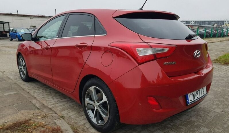 Hyundai i30 blue 1.6 GDI Passion full